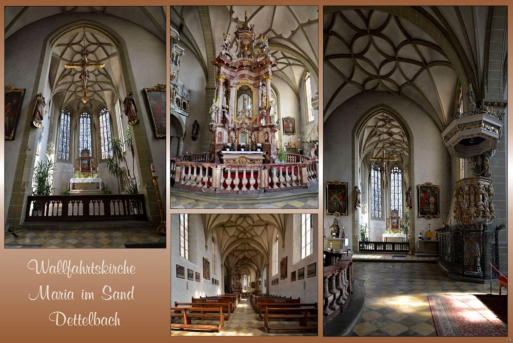 Wallfahrtskirche Maria im Sand Dettelbach...