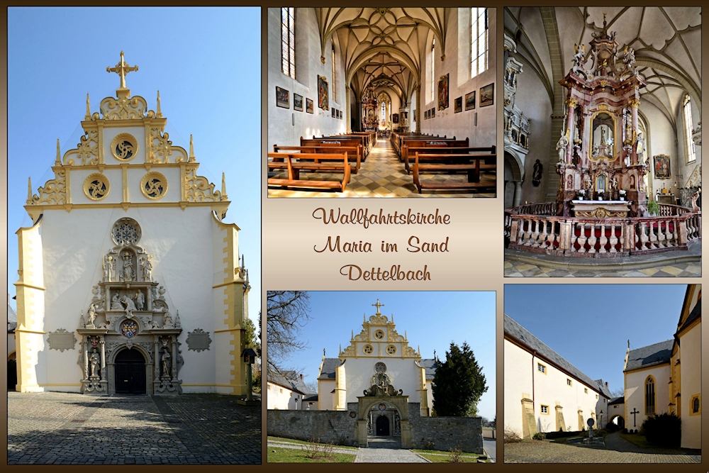 Wallfahrtskirche Maria im Sand Dettelbach...