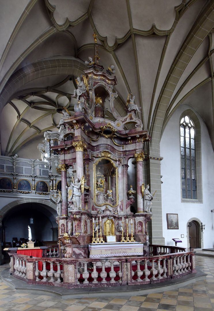 Wallfahrtskirche Maria im Sand (Dettelbach) Altar