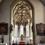 Wallfahrtskirche Maria im Sand (Dettelbach) Blick in denAltrraum