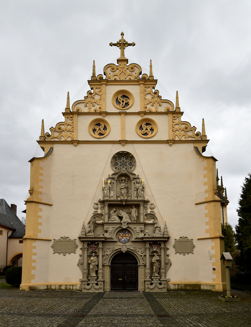 Wallfahrtskirche Maria im Sand (Dettelbach) Portal