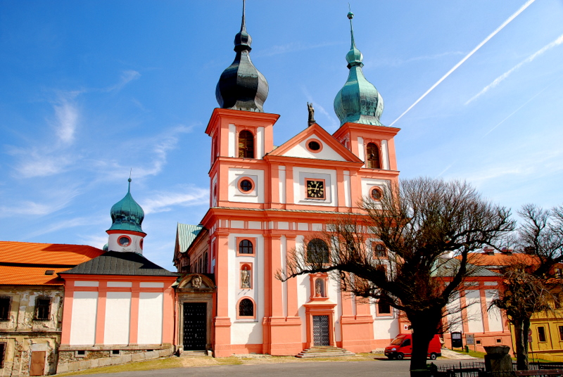 Wallfahrtskirche " Maria Kulm* "  in Königsberg a.d. Eger