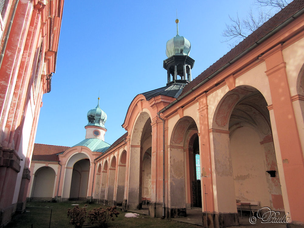 Wallfahrtskirche Maria Kulm - Innenhof