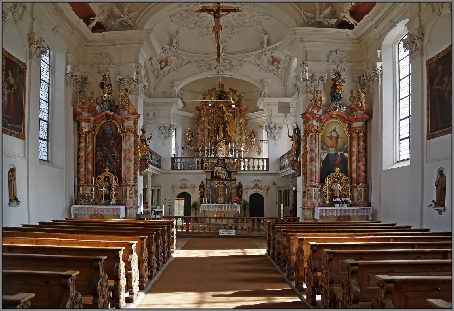 Wallfahrtskirche Maria Schnee - Legau / Unterallgäu (1)