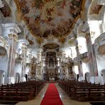Wallfahrtskirche Maria Steinbach Blick zum Altar