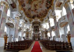 Wallfahrtskirche Maria Steinbach Blick zum Altar