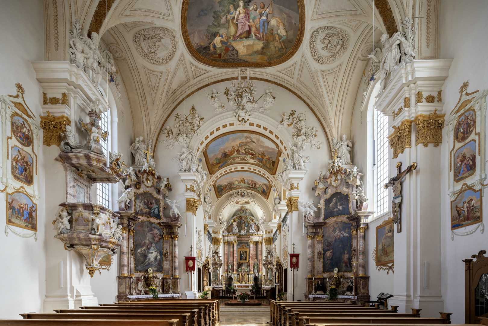  Wallfahrtskirche Mariä Geburt Roggenburg Schießen