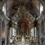  Wallfahrtskirche Mariä Heimsuchung Blick zum Altar