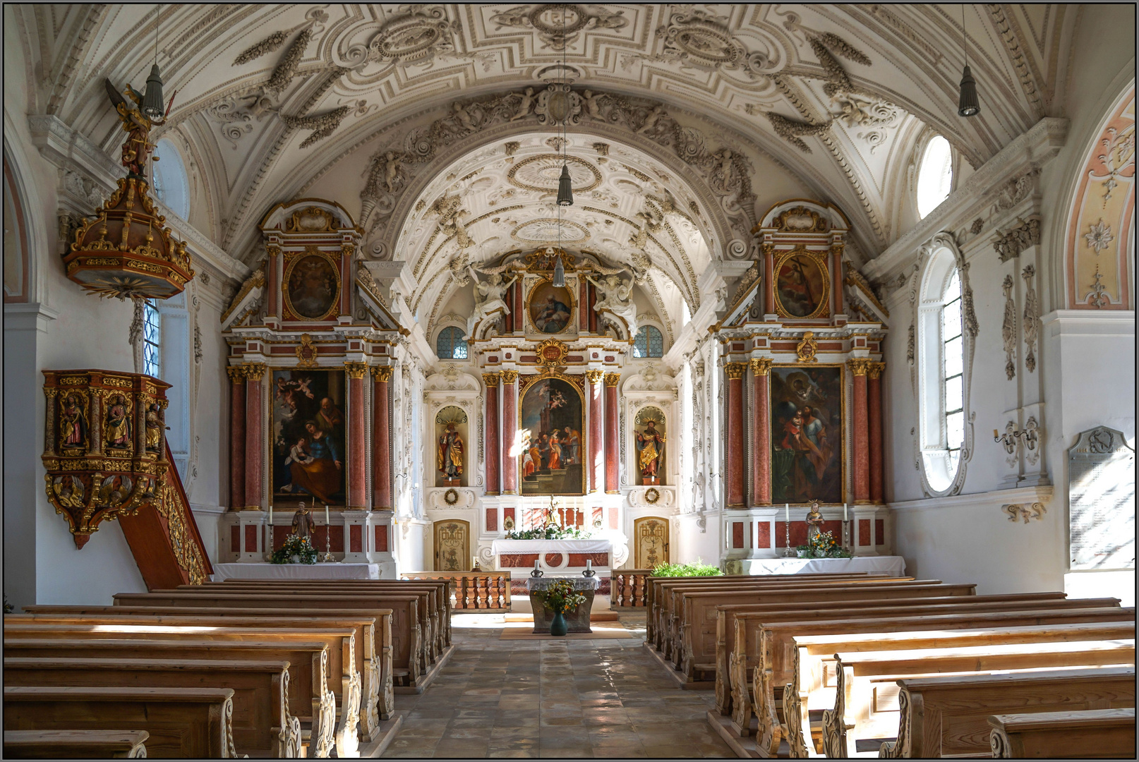 Wallfahrtskirche Mariä  Heimsuchung Ilgen Landkreis Weilheim-Schongau (2)