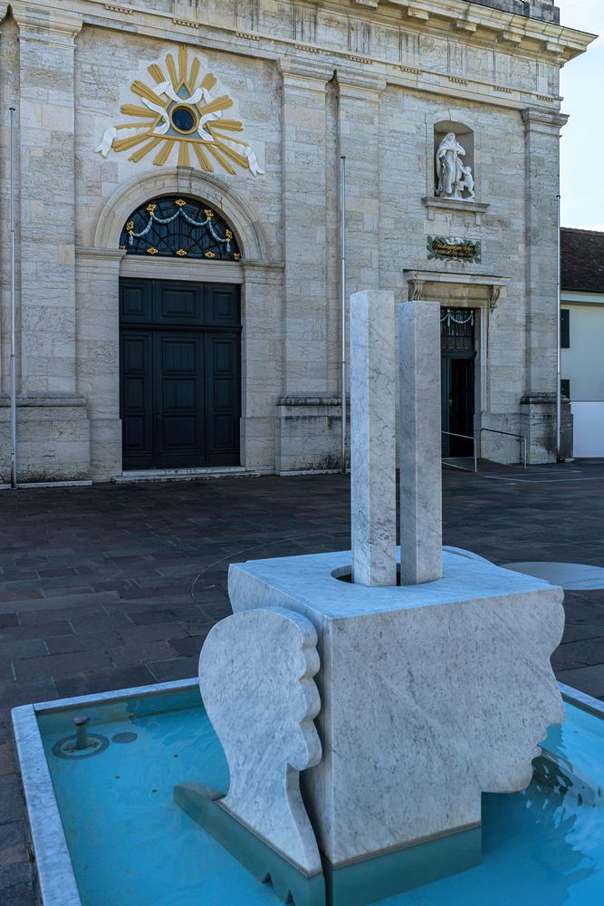 Wallfahrtskirche Mariastei - Brunnen