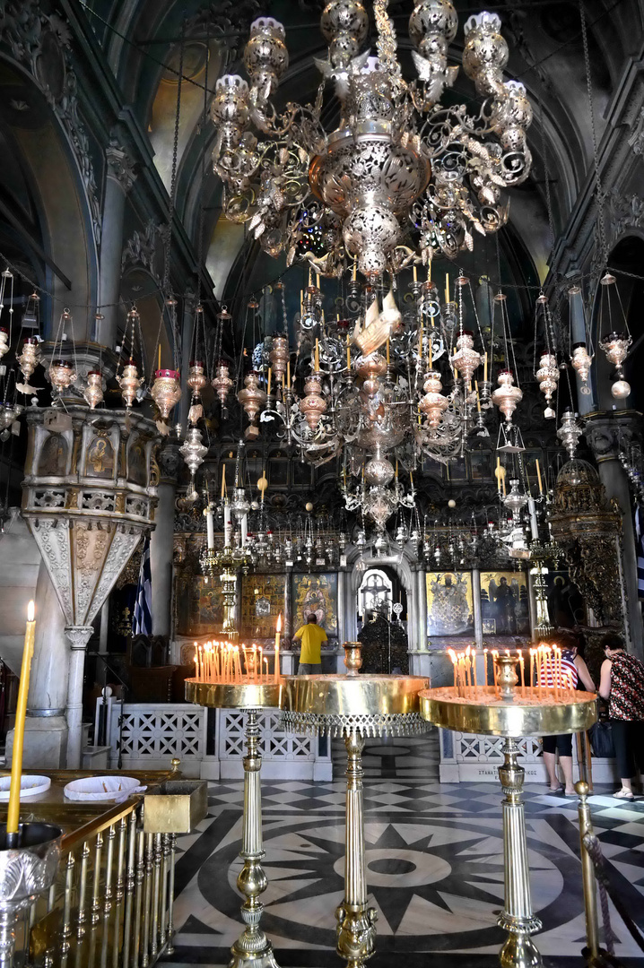 Wallfahrtskirche Panagia Evangelistria in Tinos