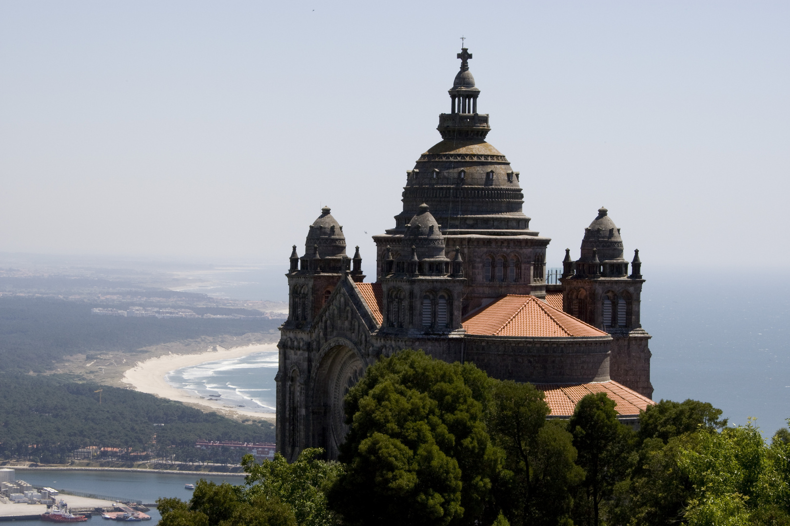 Wallfahrtskirche 'Santa Luzia' bei Viana Do Castelo