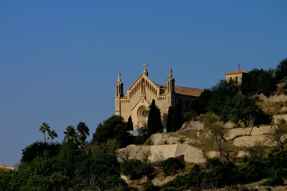 Wallfahrtskirche Santuari de Sant Salvador Arta, Mallorca