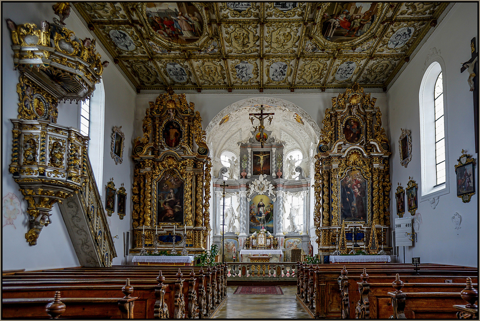 Wallfahrtskirche St. Alban Aitrang Ortsteil Görwangs (1 ...
