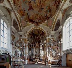 Wallfahrtskirche St. Anna Blick in den Chor