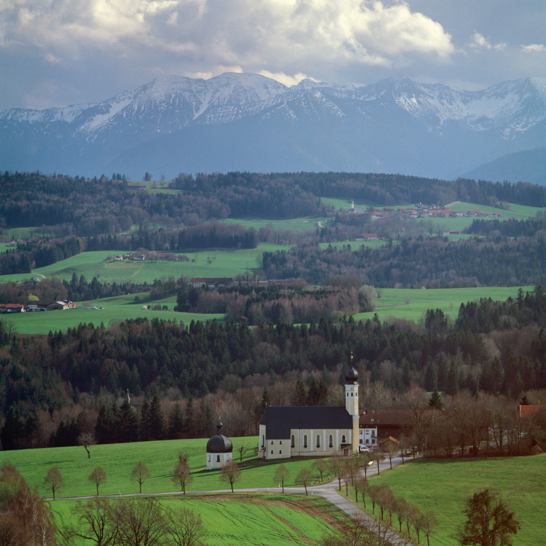 Wallfahrtskirche St. Marinus in Wilparting (Irschenberg)