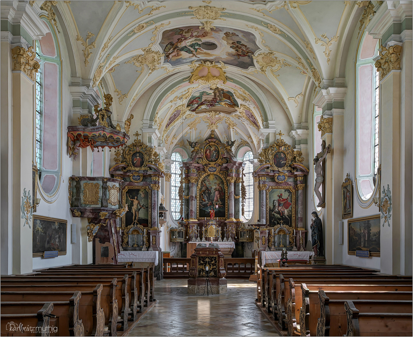 Wallfahrtskirche St. Marinus - Irscherberg " Gott zu Gefallen... "