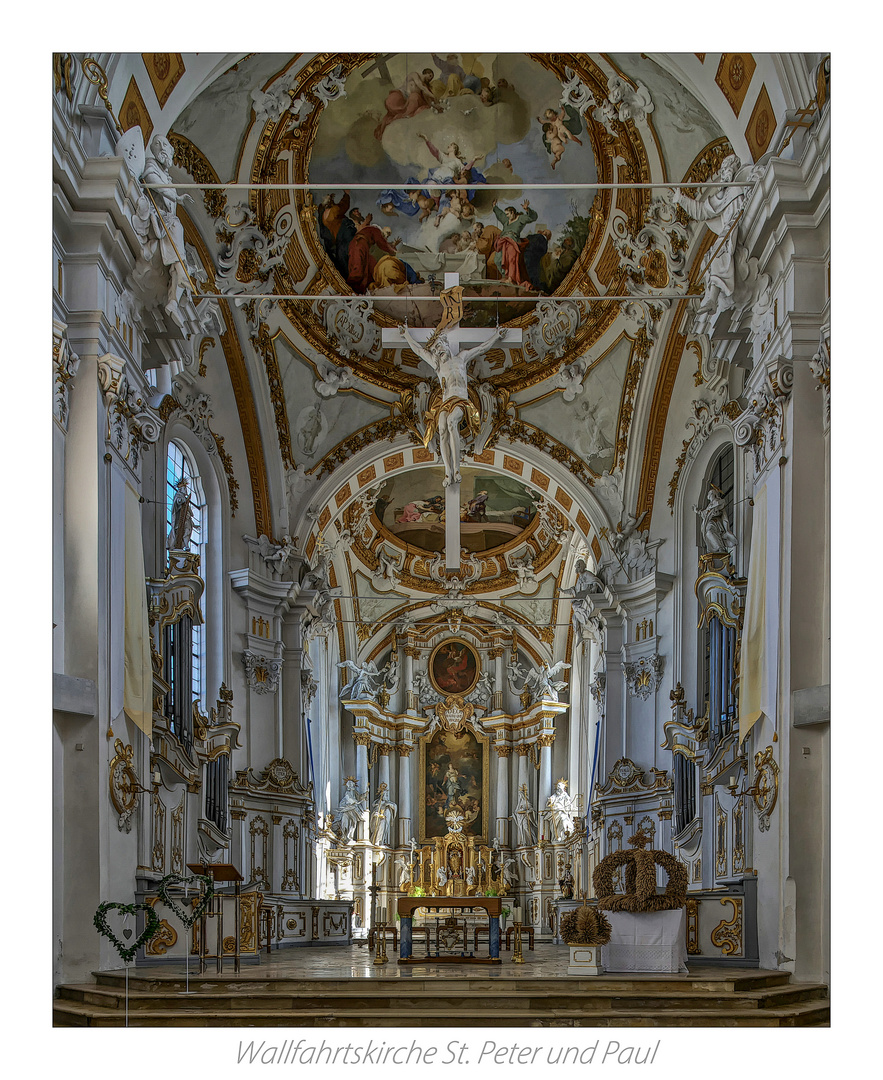 Wallfahrtskirche St. Peter und Paul (Oberelchingen) " Gott zu Gefallen..."