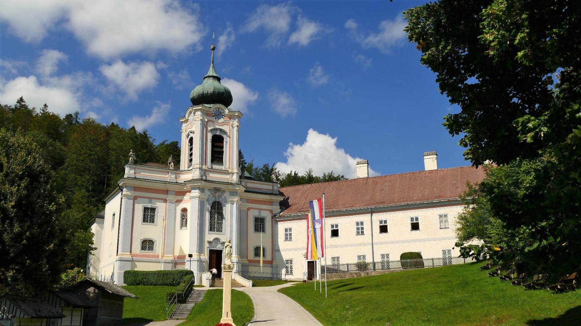 Wallfahrtskirche und Servitenkloster