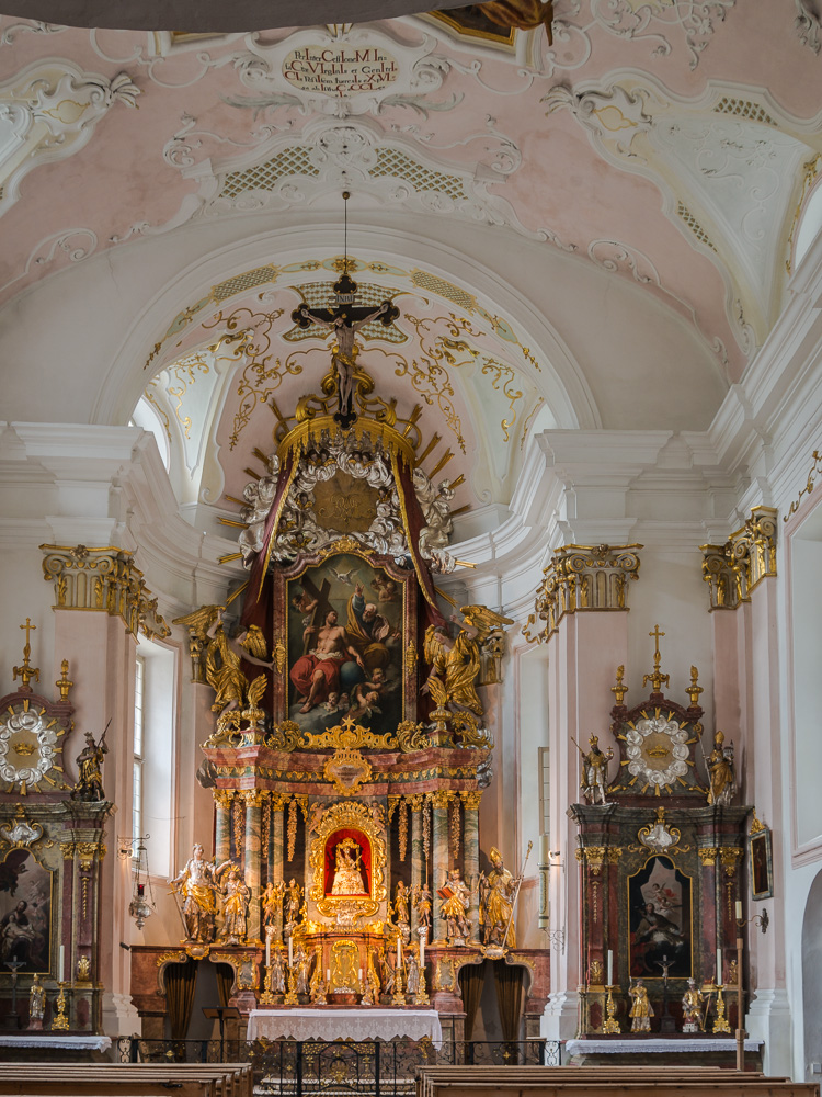 Wallfahrtskirche " Unserer lieben Frau " am Kunterweg Ramsau 2