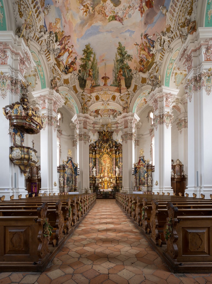 Wallfahrtskirche Unserer Lieben Frau und Pfarrkirche St. Peter und Paul in Steinhausen