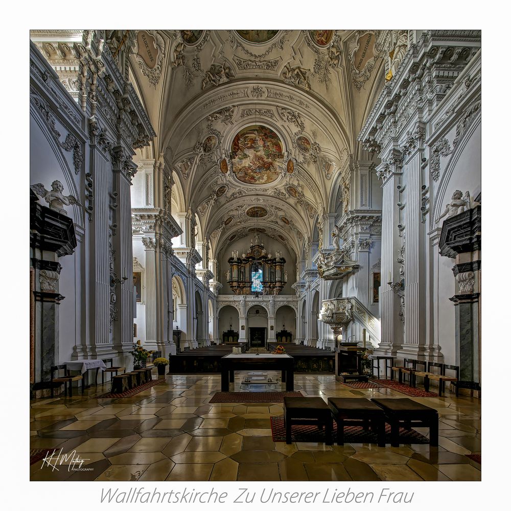 Wallfahrtskirche  Zu Unserer Lieben Frau _ Ellwangen  " Gott zu Gefallen..."