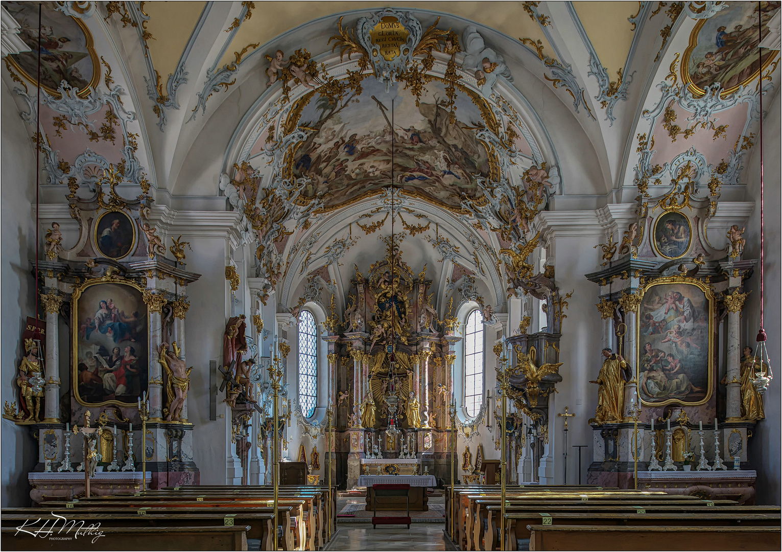 Wallfahrtskirche Zum Heiligen Kreuz - Stephansposching Loh " Gott zu Gefallen... "