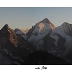 Walliser Alpen im besten Licht