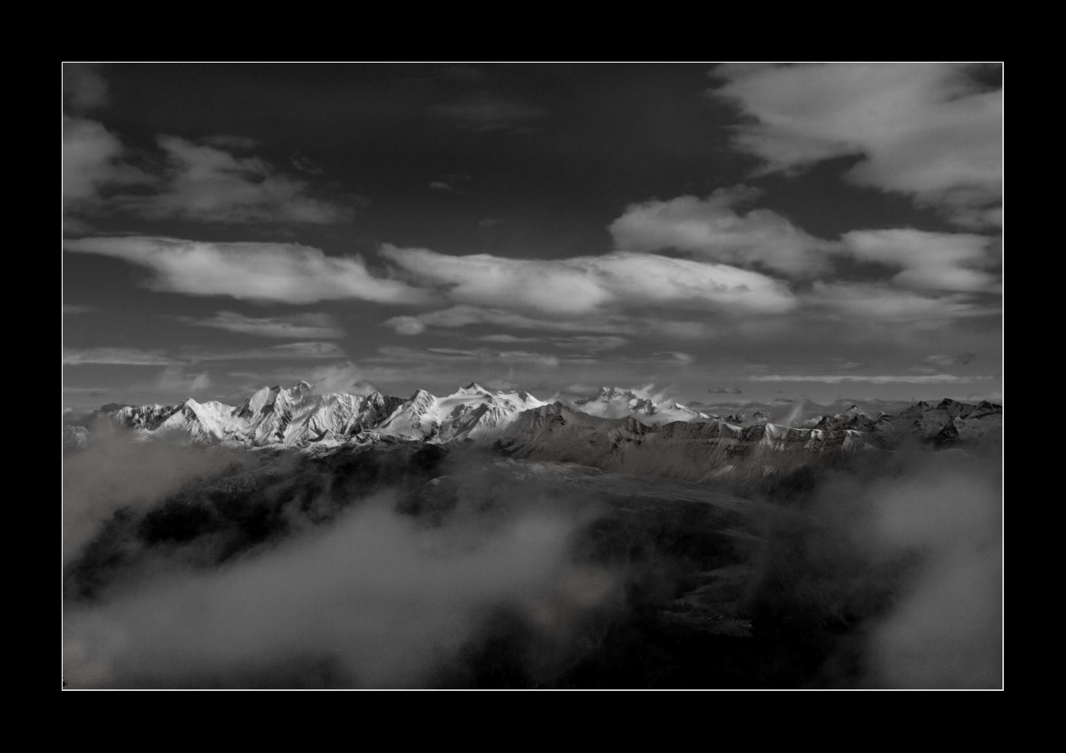 Walliser Alpen (Schweiz).