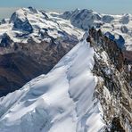   WALLISER WEISSHORN (4.505 m) - NORDNORDWESTGRAT