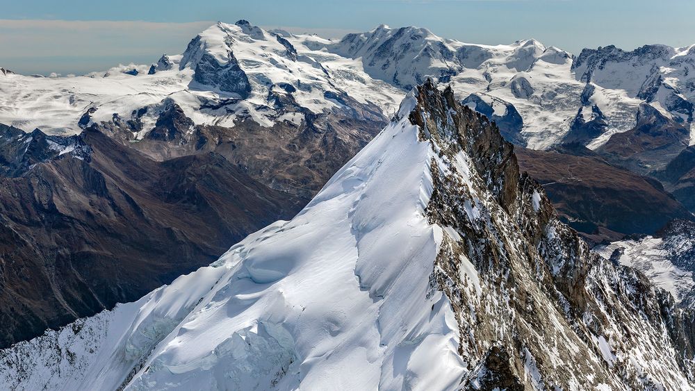   WALLISER WEISSHORN (4.505 m) - NORDNORDWESTGRAT