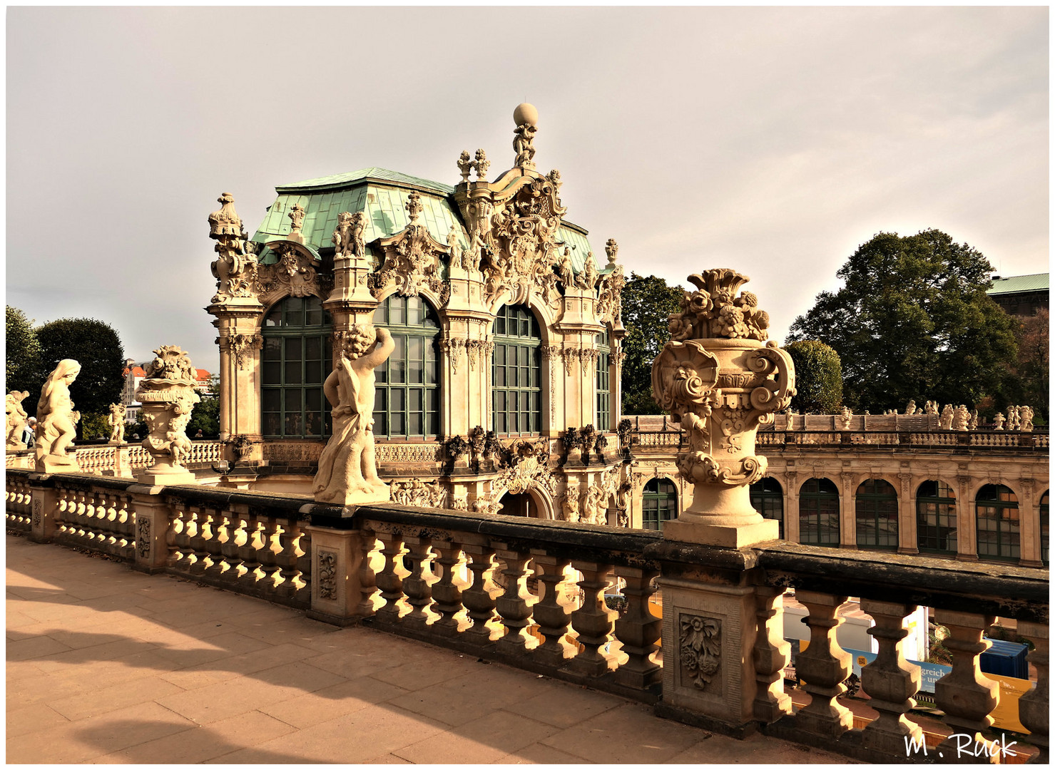 Wallpavillion im Zwinger  Areal ,