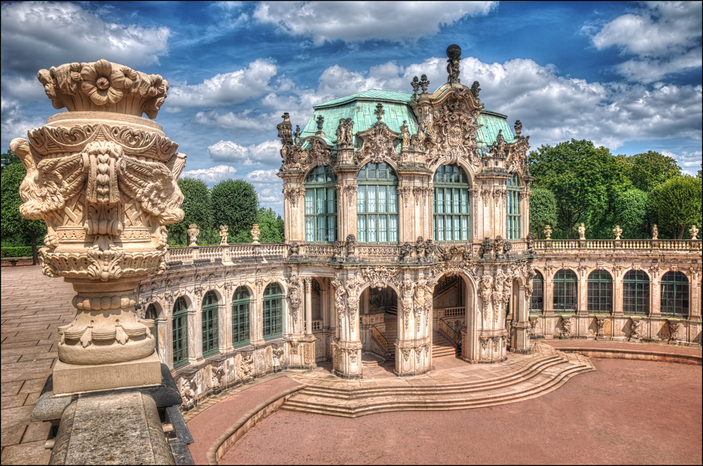 Wallpavillon im Dresdner Zwinger