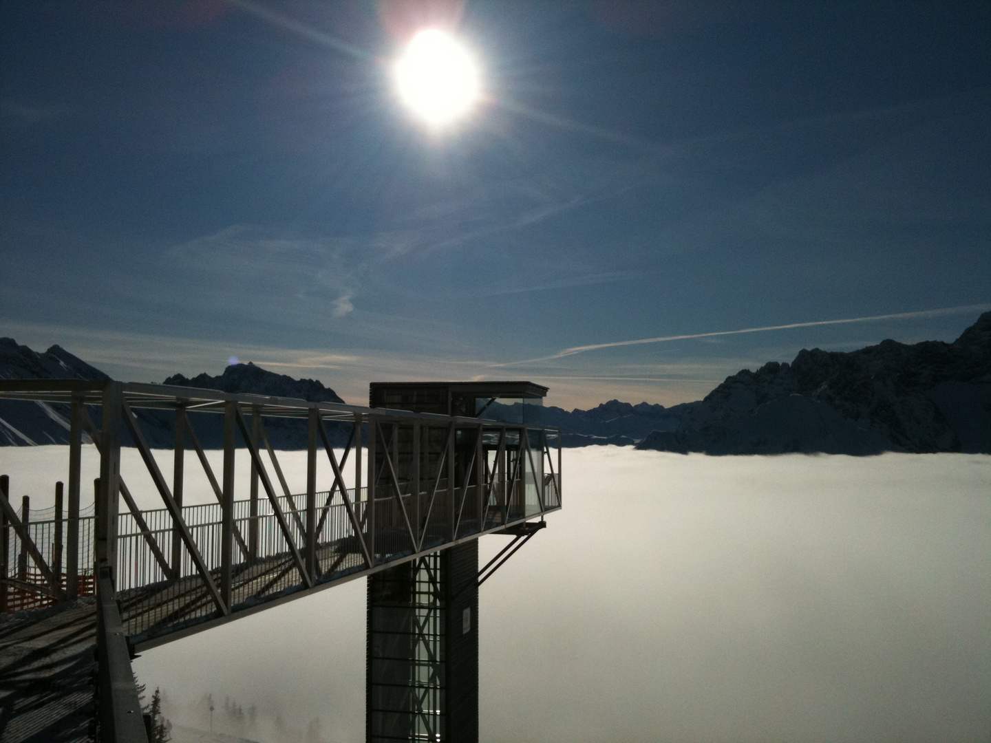 Walmendingerhorn / Kleinwalsertal im Nebelmeer