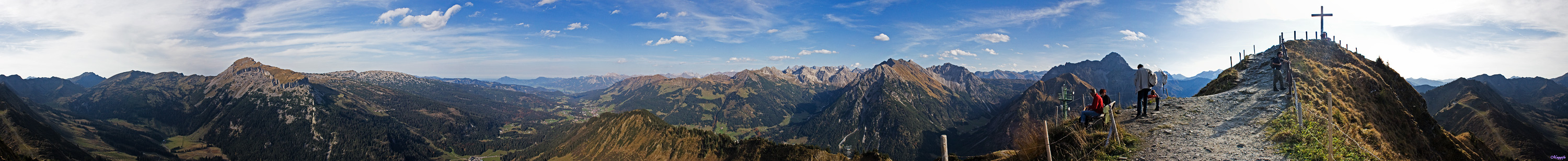 Walmendingerhorn-Panorama 360°