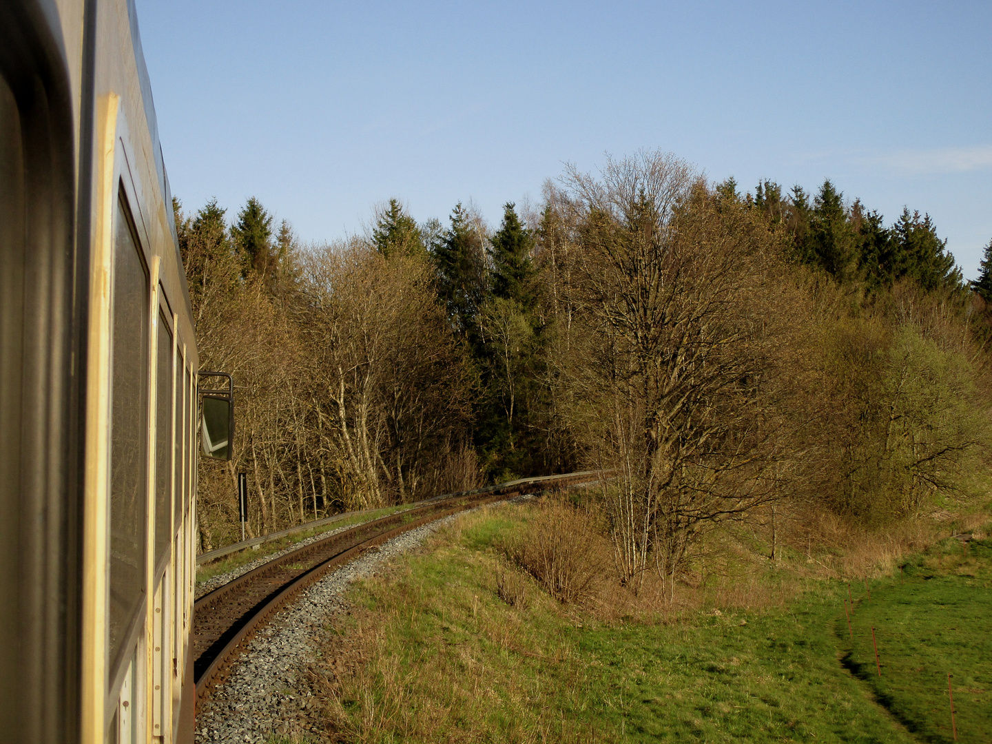 Walpurgisausflug mit dem HSB Triebwagen zurück nach Nordhausen 2.