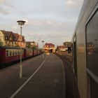 Walpurgisausflug mit dem HSB Triebwagen zurück nach Nordhausen.