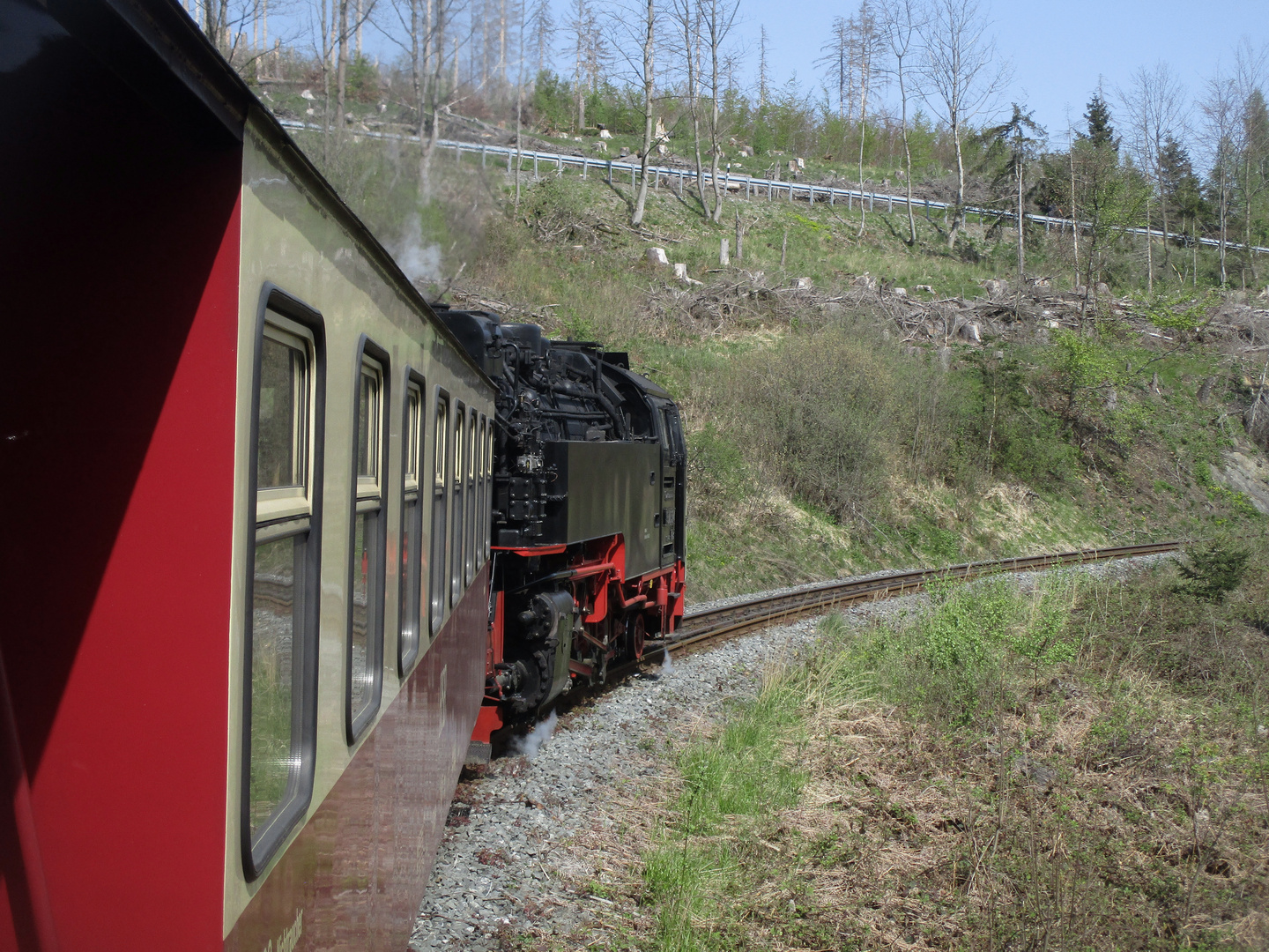 Walpurgisausflug mit der HSB nach Steinerne Renne 4.