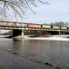 "Walter" auf der Braunauer Brücke