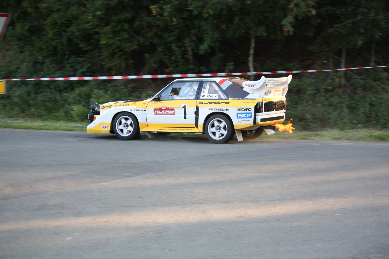 Walter Röhrl beim Eifel Rallyefestival 2011