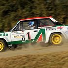 Walter Röhrl im Alitalia Fiat 131 Abarth beim Eifel Rallye Festival