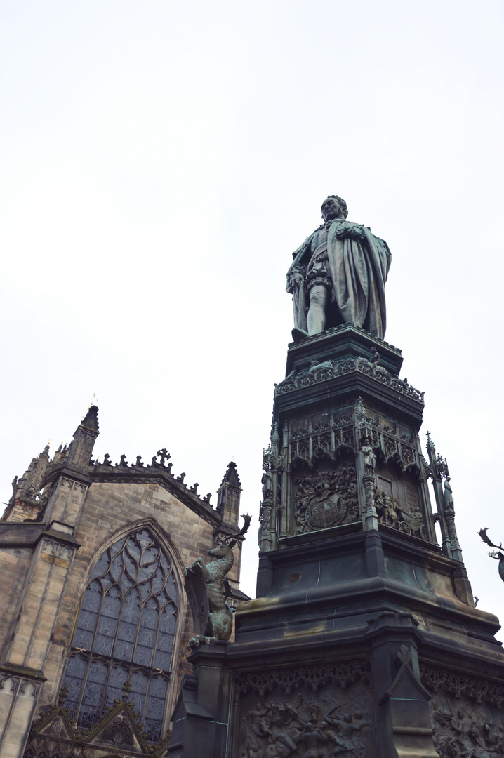 Walter Scott and St. Giles Cathedral