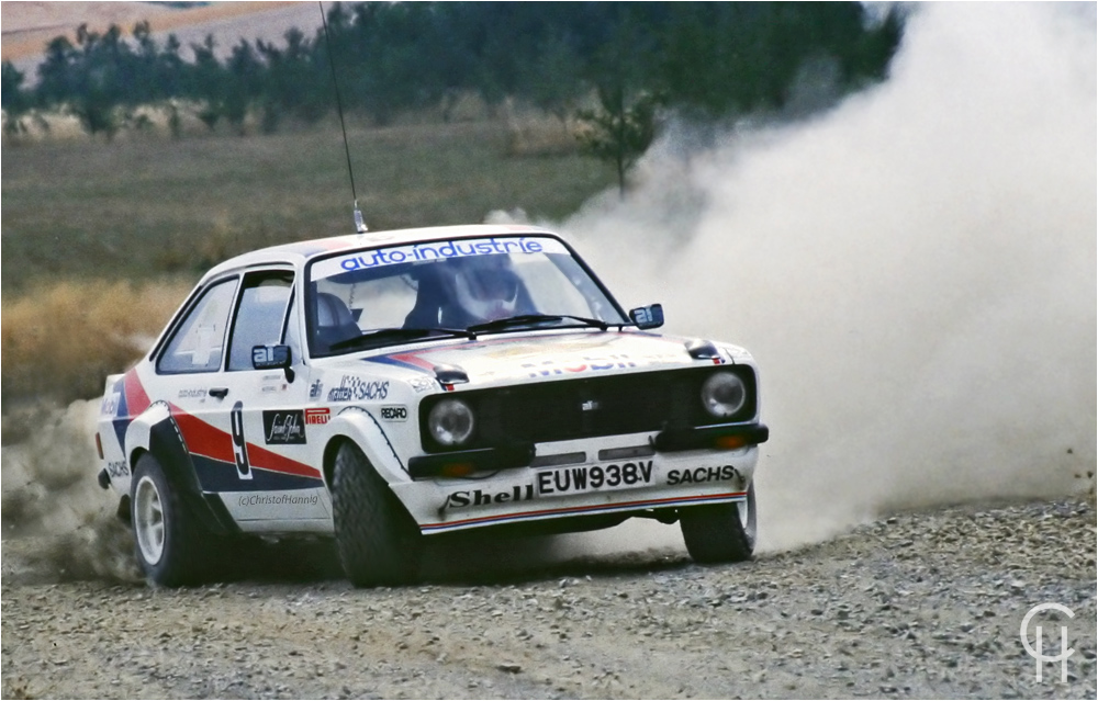 Walter Smolej - Ford Escort BDA - ADAC Deutschland Rallye 1983