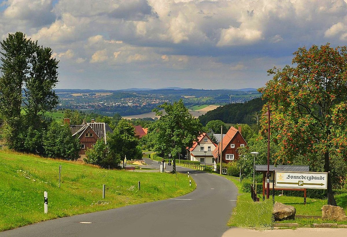 Waltersdorf, ein Ortsteil von Großschönau 