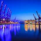 Waltershofdamm - Blue Port 2014, Hamburg (Exposure Blending)