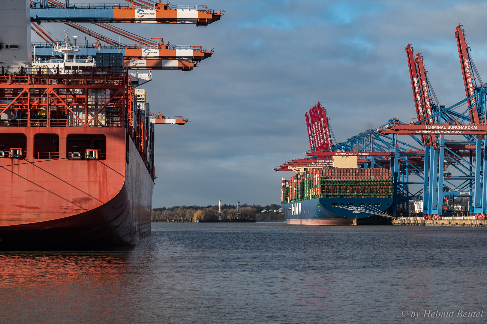 Waltershofer Hafen - geht auch mit Tageslicht