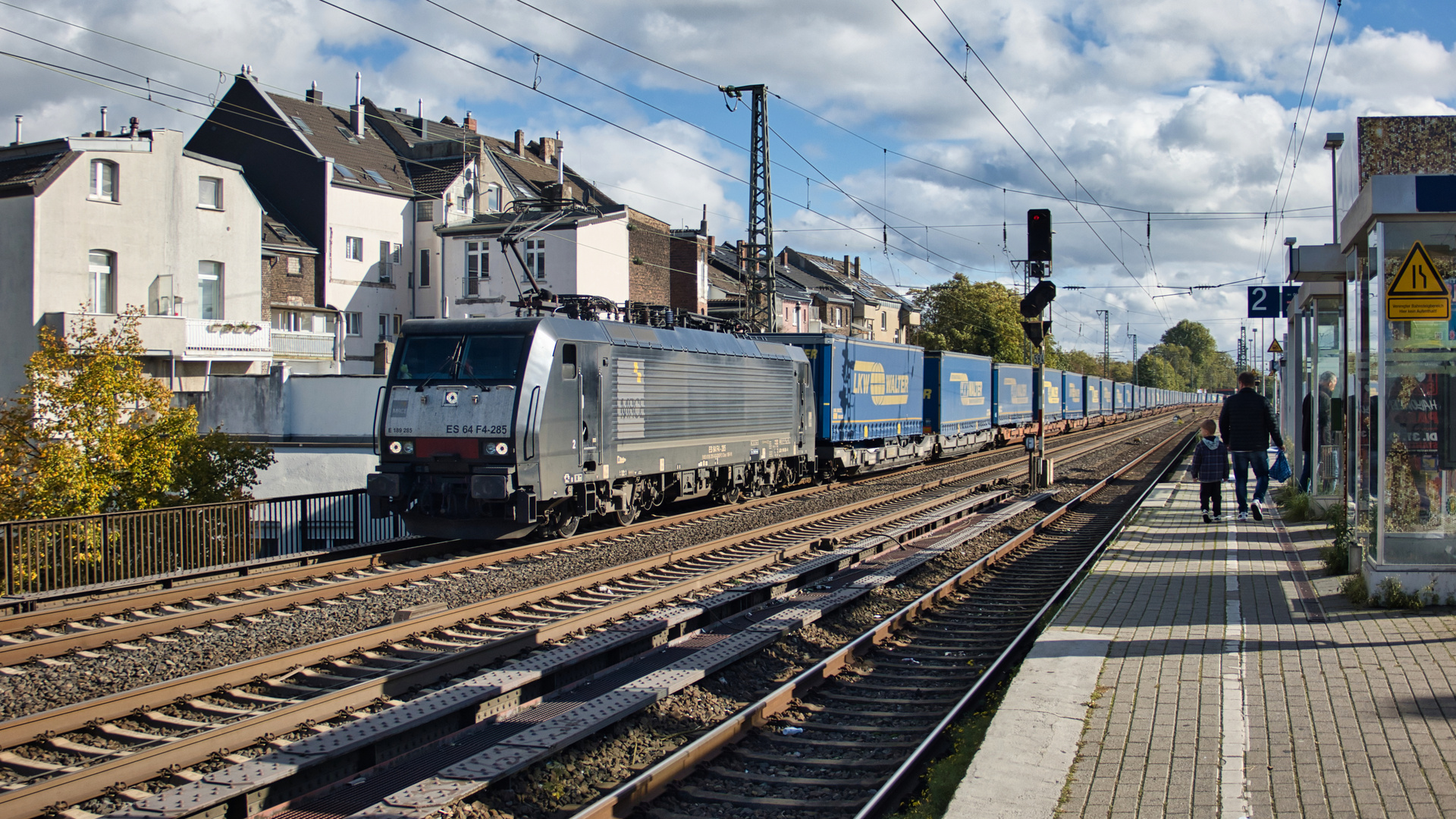 Walterzug auf ungewohntem Weg