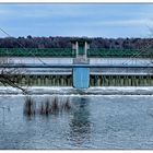 Walzenwehr  am Stausee Haltern