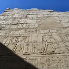 Wand im Luxor Tempel