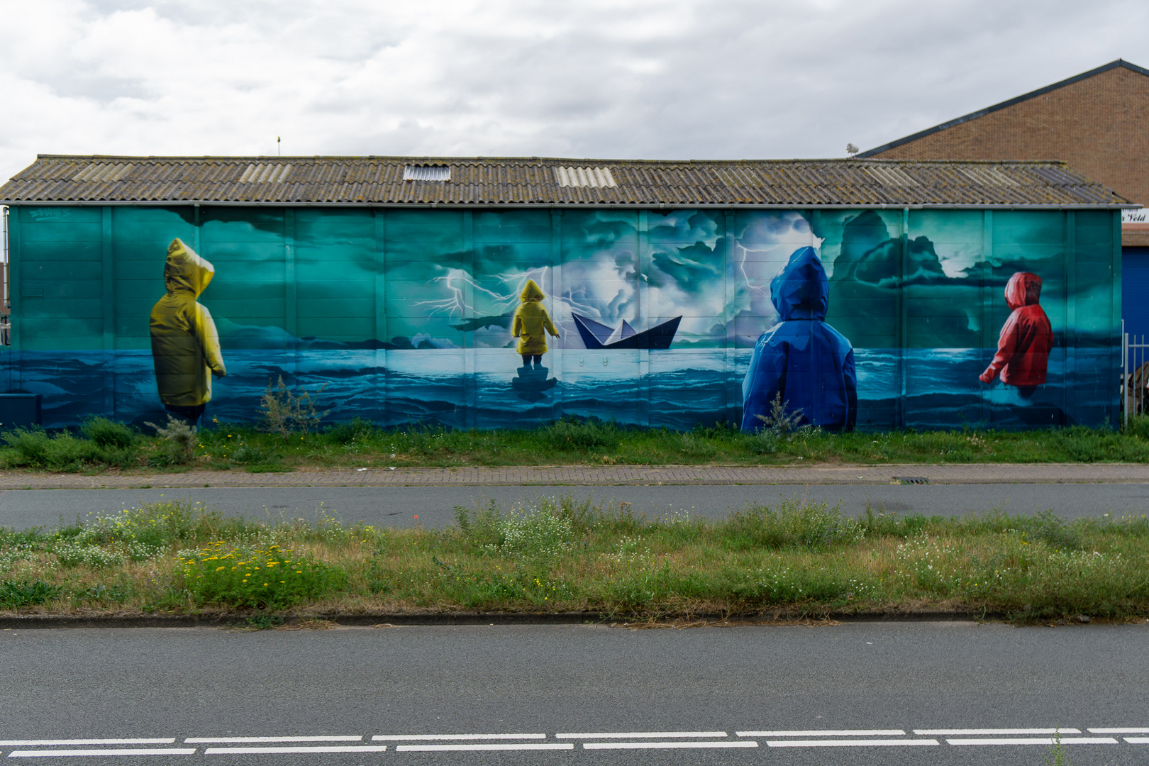 Wandbild Ijmuiden